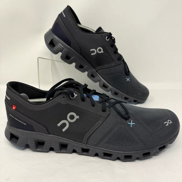 On Running Cloud X Men’s US 13 Training Running Shoes Gray Swiss Engineered - Picture 1 of 9